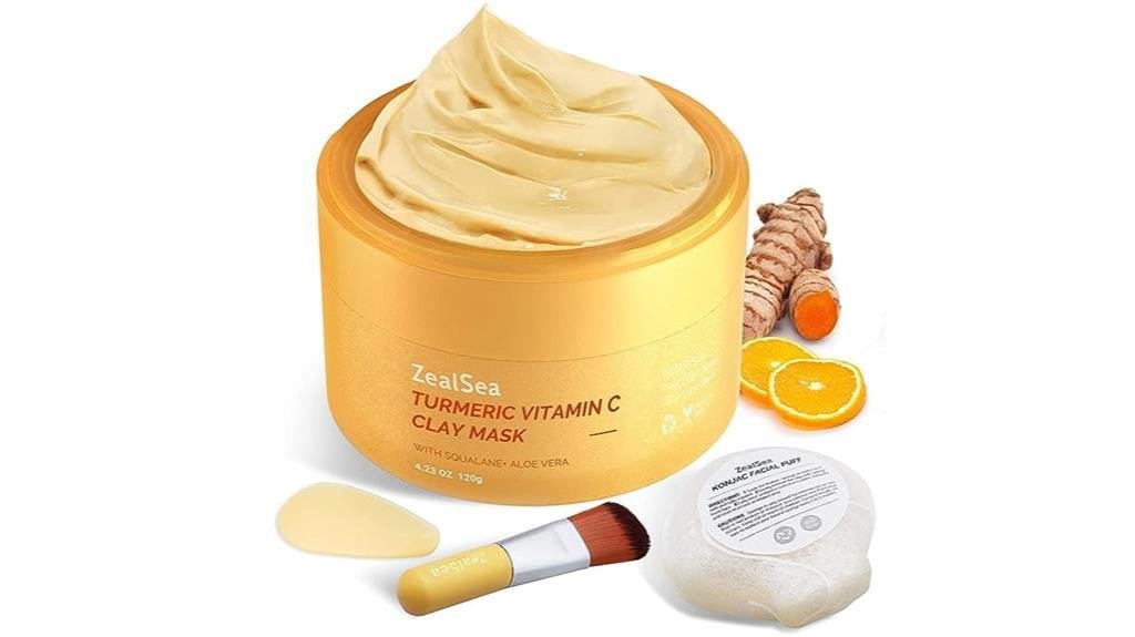 effective turmeric clay mask